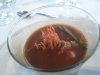 Sopa de pescado - Restaurante Hondartzape (Gorliz)