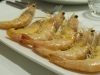 Restaurante Aroa (Lekeitio): langostinos